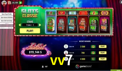 Descubra a Magia dos Jogos de Arcade no vv7